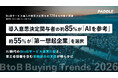 BtoBサービス導入の意思決定関与者724名を対象とした調査『BtoB Buying Trends 2026』発表