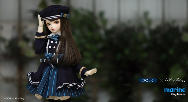 DOLK】「海軍×制服マリーンリミテッド。」美少女ドールがミリタリーロリィタの、世界限定20体マリーン仕様で登場！ |  株式会社ボーダレスのプレスリリース