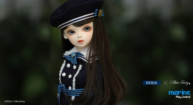 DOLK】「海軍×制服マリーンリミテッド。」美少女ドールがミリタリーロリィタの、世界限定20体マリーン仕様で登場！ |  株式会社ボーダレスのプレスリリース