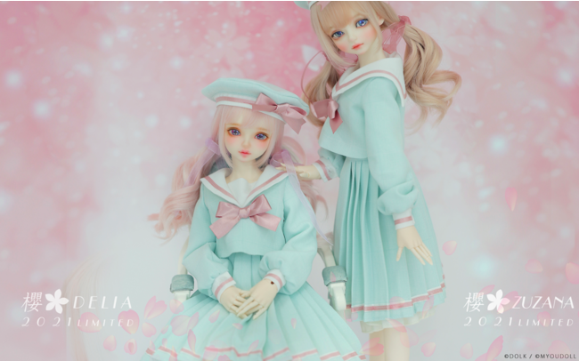 DOLK】数量限定20体！桜コンセプトの最高級美少女ドールが『櫻Delia 