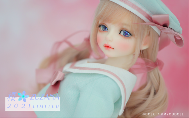 DOLK】数量限定20体！最上級美少女ドールが桜コンセプトの『櫻Zuzana