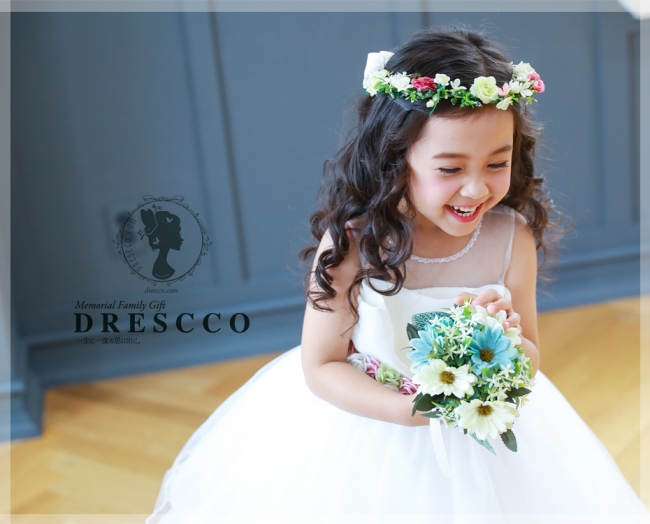 デザイナーズ子供ドレス【DRESCCO(ドレスコ)】が花冠の新作をリリース！｜ボーダレスのプレスリリース
