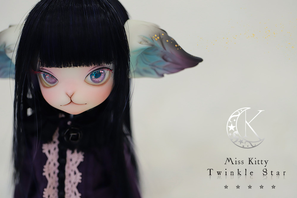 【DOLK】世界40体限定！猫ドール『Miss Kitty Twinkle Star』が