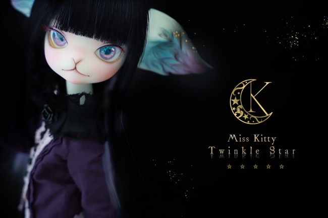 DOLK】世界40体限定！猫ドール『Miss Kitty Twinkle Star』が登場 