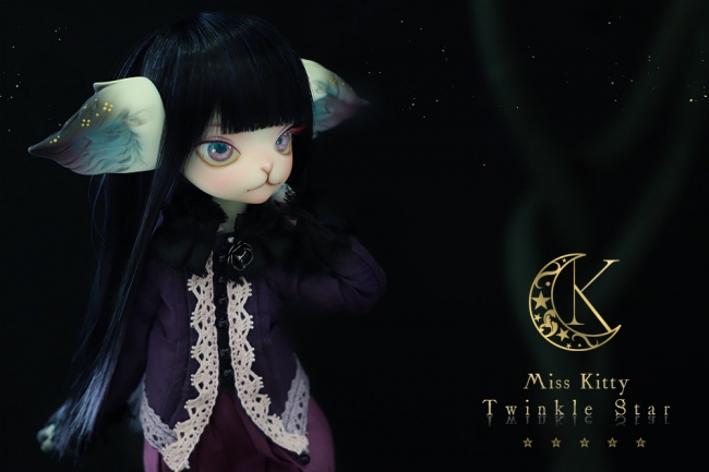 DOLK】世界40体限定！猫ドール『Miss Kitty Twinkle Star』が登場 