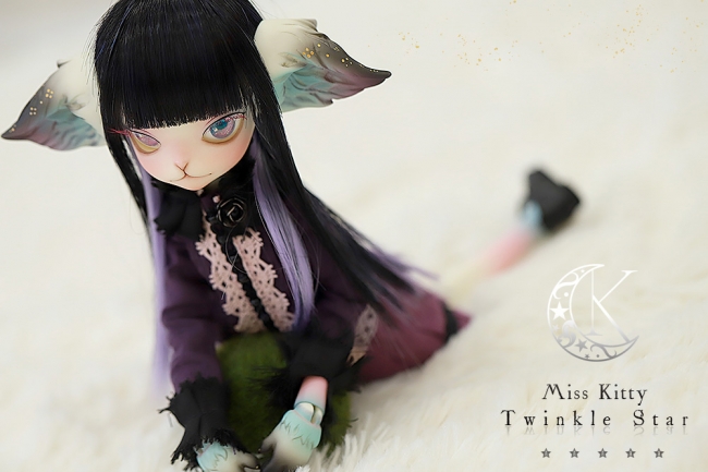 DOLK】世界40体限定！猫ドール『Miss Kitty Twinkle Star』が登場