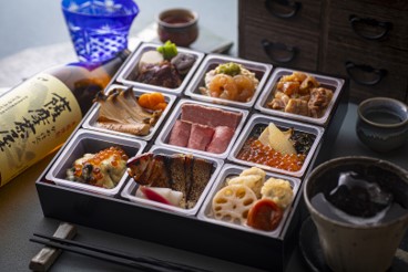 ▲高級料亭 北新地みなも「酒肴おせち一段重 全25品」12,960円（税込）※送料無料