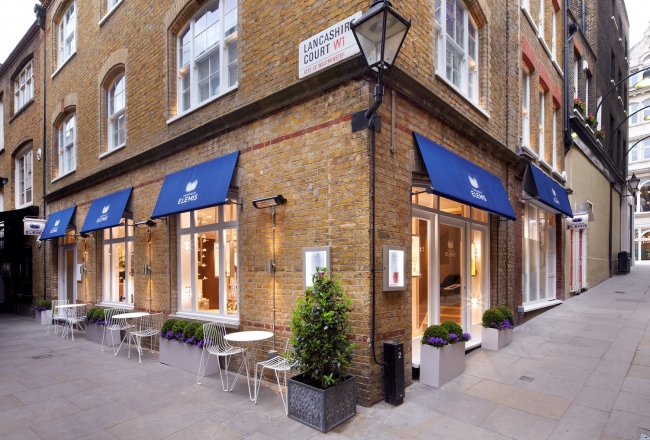 5月にリニューアルした英国の旗艦店 HOUSE OF ELEMIS