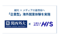 【関西外国語大学】観光×メディアの最前線へ　HIS台北支店と連携した春期「企業型」海外就業体験を実施