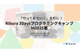 株式会社Ribura、中高生向け「3Daysプログラミングキャンプ2025夏」!前回大好評につき夏休みの開催が決定いたしました!