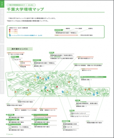 千葉大学環境マップ