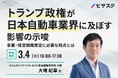 【3/4 (火) 16:00】トランプ政権が日本自動車業界に及ぼす影響の示唆 ~事業・経営戦略策定に必要な視点とは~ 無料オンラインセミナーを開催