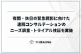 85%の医療機関が夜間・休日の緊急読影体制に抱える懸念。放射線科専門医による遠隔コンサルテーションのニーズ調査・トライアル検証を実施。