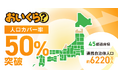 リユースプラットフォーム「おいくら」が人口カバー率50％を突破！