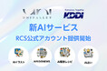 ユニパレット株式会社、KDDI株式会社と連携し多機能AIサービスをリリース