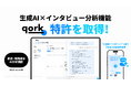 Quest Research、「qork」における生成AI分析機能で2つ目の特許を取得