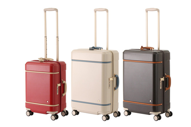 バッグ ラゲージブランド Hant から ヴィンテージトランク風デザインのスーツケース ノートル 発売 エース株式会社のプレスリリース
