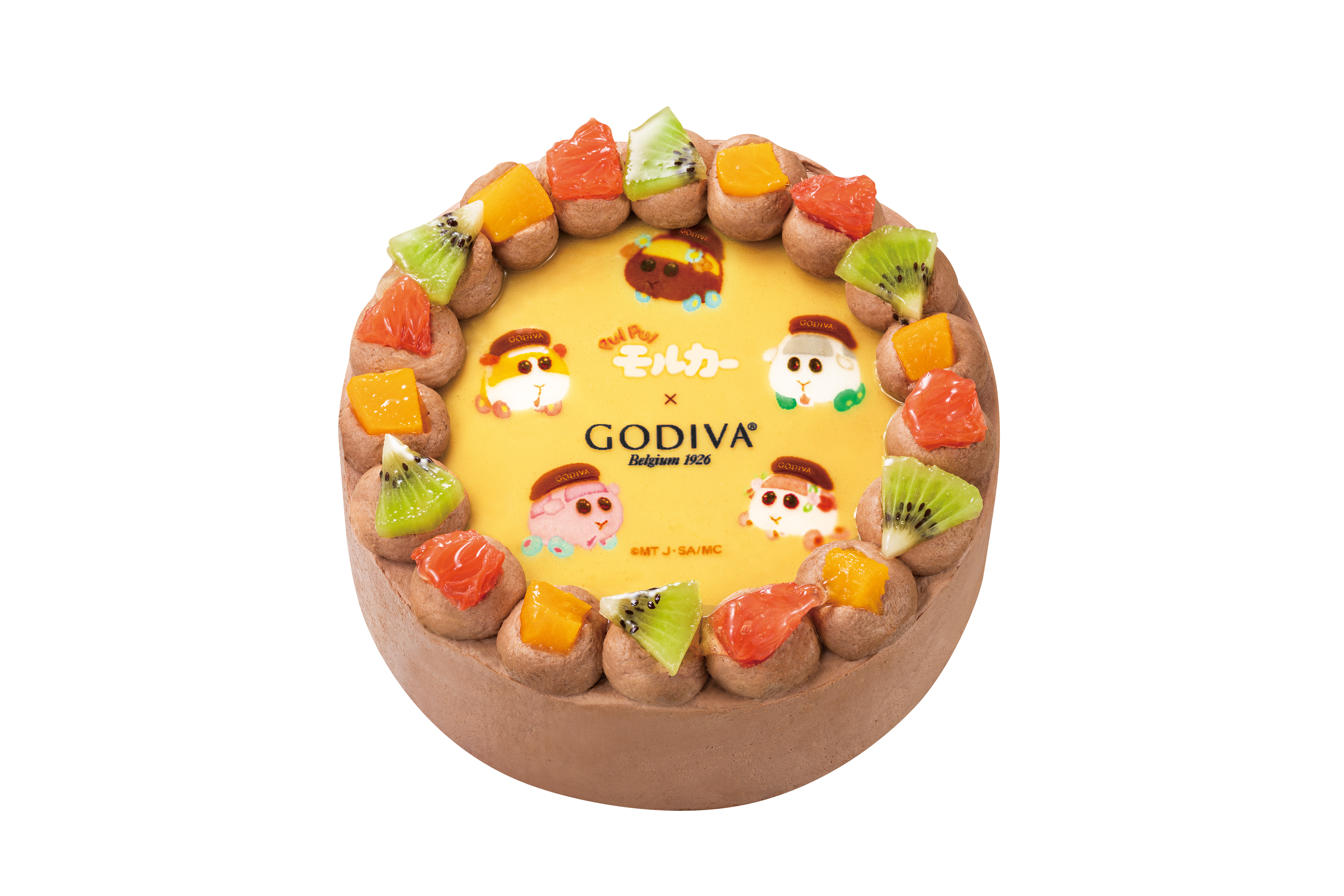 Pui Pui モルカー Godiva コラボレーション モルカー ゴディバ クリスマスケーキ 登場 ゴディバ ジャパン株式会社のプレスリリース