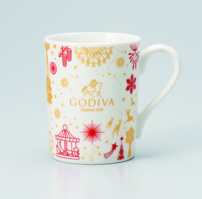 Godiva ホリデーシーズンを華やかに彩るゴディバ クリスマス コレクション オリジナル マグカップ プレゼントキャンペーン12月1日 日 よりスタート