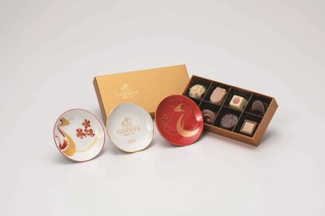 【GODIVA】2020年の干支“子” の豆皿をつけた新年のお祝い用の記念セットが登場「新年記念ギフトセット 2020 (8粒入)」本日12月26日（木）より期間限定発売