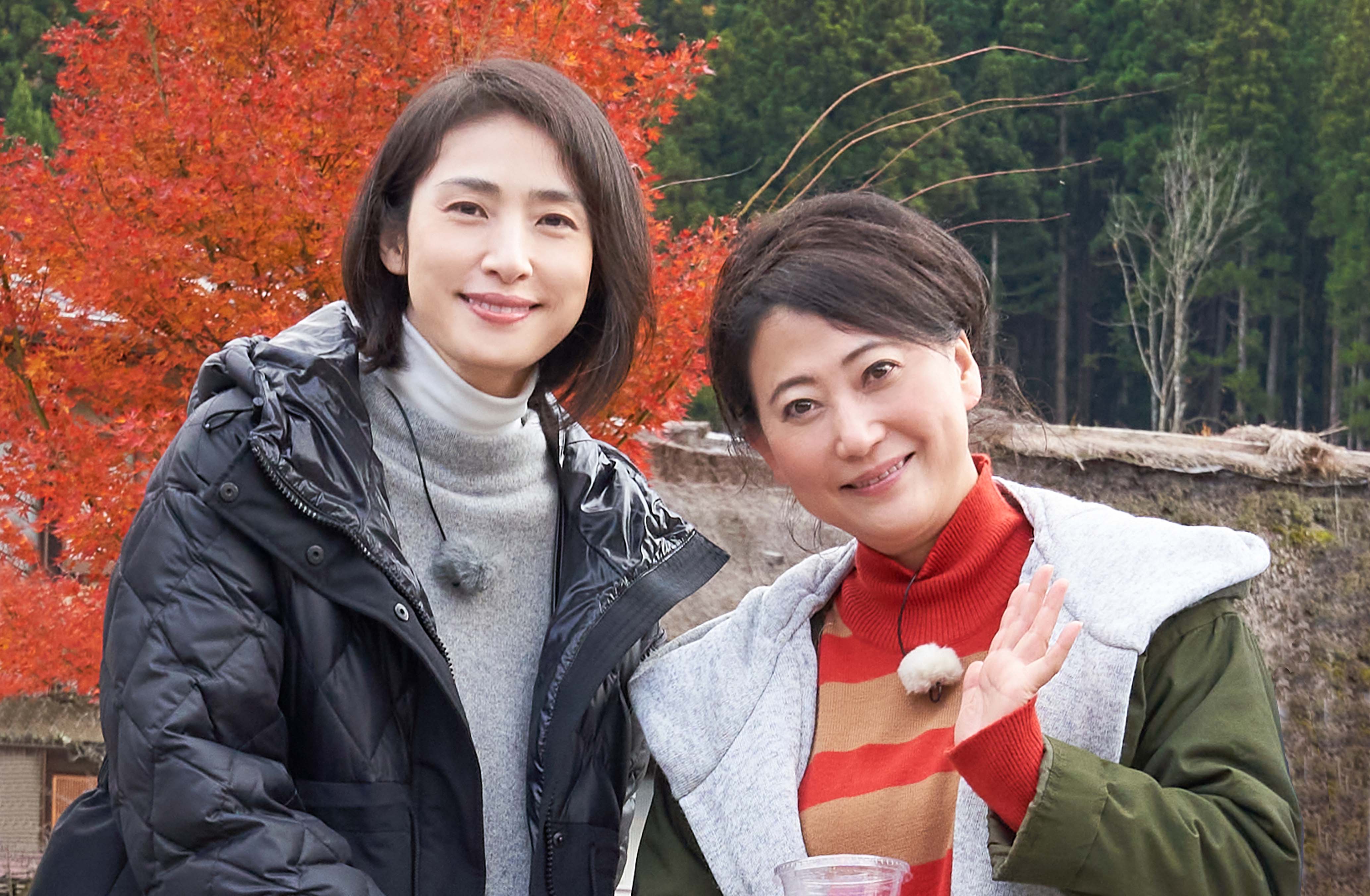 天海祐希と友近の ふたり旅 は第２弾へ 今回は岐阜県の世界遺産 白川郷 株式会社cbcテレビのプレスリリース