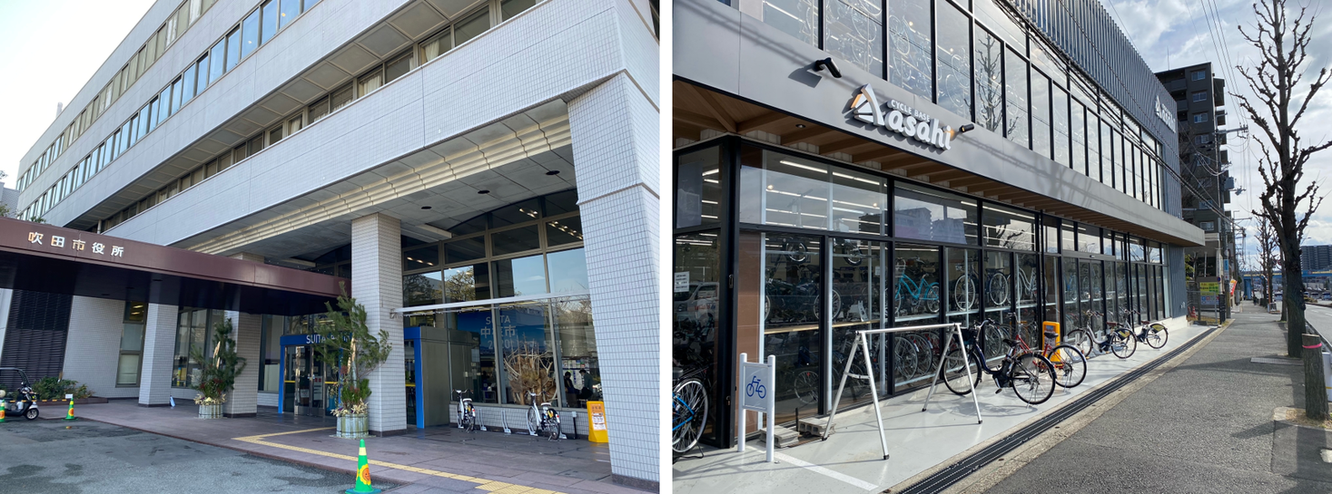 吹田 山田東駅前自転車駐車場