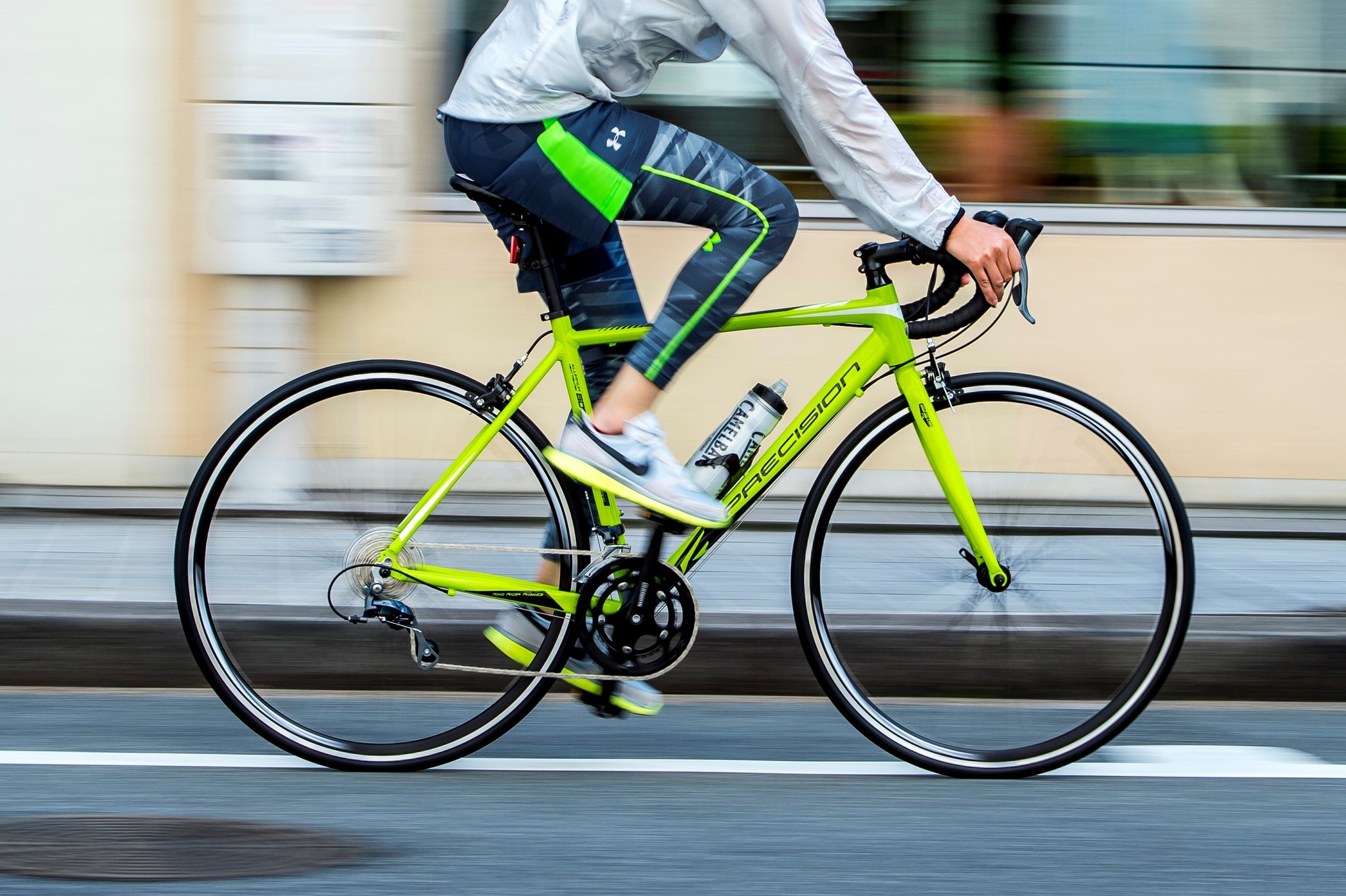 あさひ プレシジョン ロードバイク化 ホイール変更 - 自転車本体