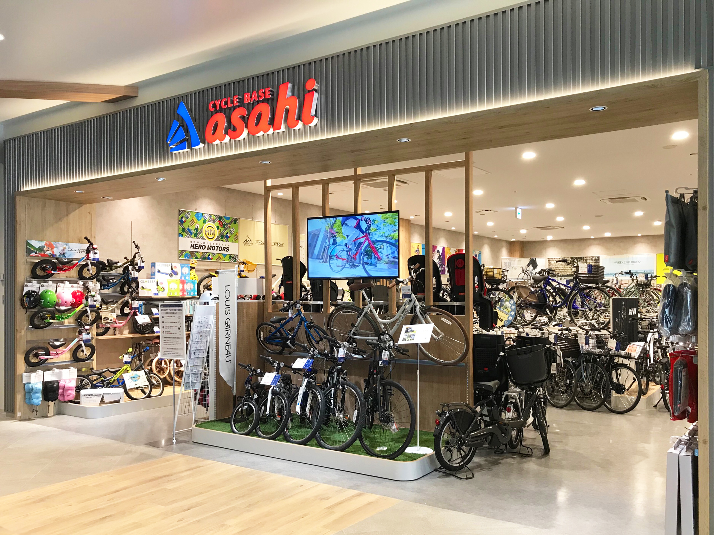 サイクルベースあさひ ららぽーと福岡店」 4月25日（月）にオープン