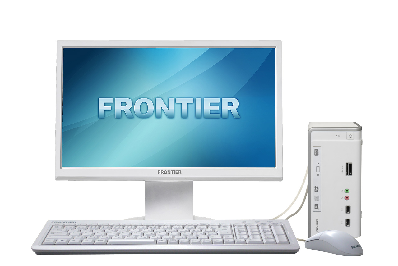 FRONTIER、ブルーレイディスクドライブも搭載可能な高性能コンパクト