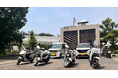中日新聞社でEVバイク試乗会を開催