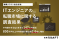 【転職ドラフト調査】ITエンジニアへの平均提示年収は5年間で147万円増。800万円以上の年収提示割合は4割を占め、5年前の約2.6倍に