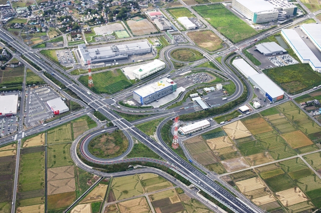 高速道路でのコロコロ測量実績