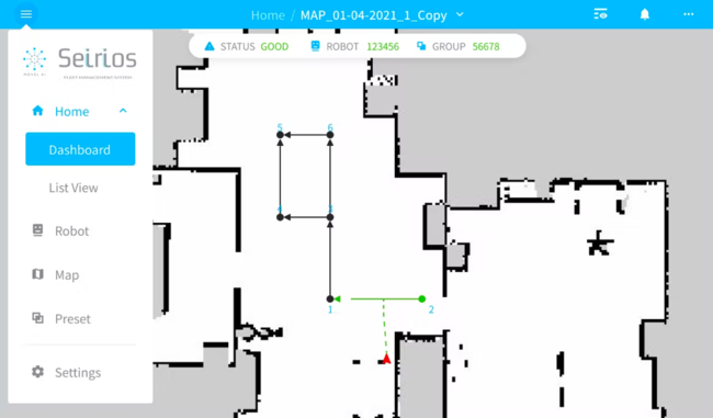 図1Seiriosのレーンナビゲーション機能 　画像提供元：Movel AI