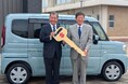 四国アルフレッサ株式会社による福祉車両の寄贈について