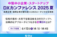「中堅中小企業・スタートアップDXカンファレンス 2025 夏」に協賛します
