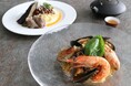 秋に愉しむホテルの冷やし麺「海鮮とトマトの冷製和え麺」「秋茄子と和牛サーロインのピリ辛和え麺」9月1日~10月31日