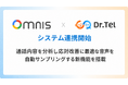 丸紅情報システムズの「Omnis」とAI応対評価ソリューション「Dr.Tel」がシステム連携を開始