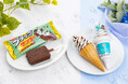 爽快感とパリパリ・ゴリゴリ食感のチョコミントアイス2品が登場！「セブンプレミアム ワッフルコーン チョコミント」と「ブラックサンダー チョコミントアイス」を順次発売！