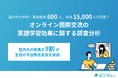 国内外の中学・高校教員600人、生徒15,000人が回答!英語の授業でのオンライン国際交流の学習効果に関する調査分析