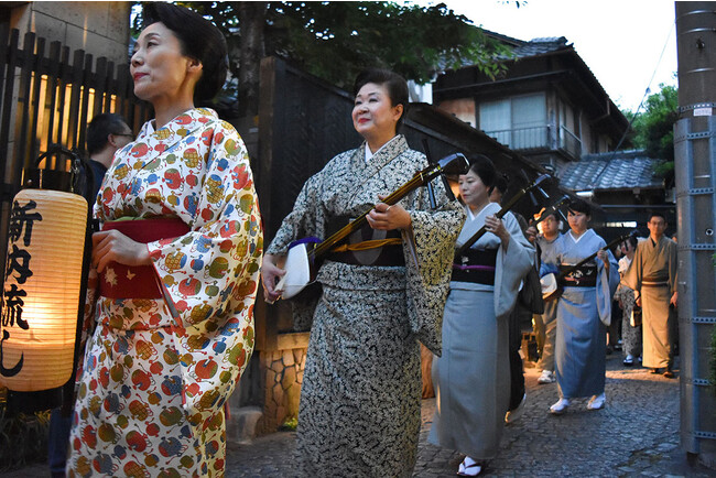 神楽坂路上界隈～新内流し