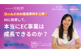 【AuthenticAI登壇】ECのミカタ主催「EC×AIカンファレンス」にて、ワールドの2,000名規模のAI定着・成果創出の裏側を公開（8/27開催）