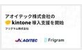 フリグラム、自動車用ランプLED基板大手 アオイテック株式会社のkintone導入を支援