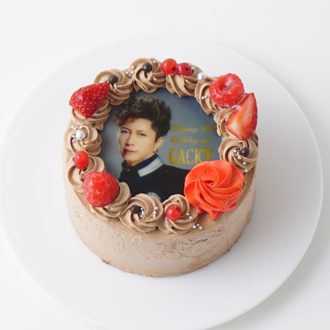 数量限定 Gacktの誕生日を記念したオリジナルデコレーションケーキ 48th Birthday Memorial Cake をcake Jpにて販売中 株式会社cake Jpのプレスリリース