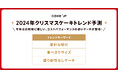 Cake.jpによる2024年クリスマスケーキトレンド予測「家計お助け」「食べきりサイズ」「盛り耐性なし」がトレンドキーワードに!2024年は堅実なクリスマス!?