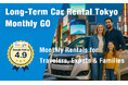 Long-Term Car Rental Tokyo | Monthly GO、外国人・長期滞在者向けに英語対応を強化