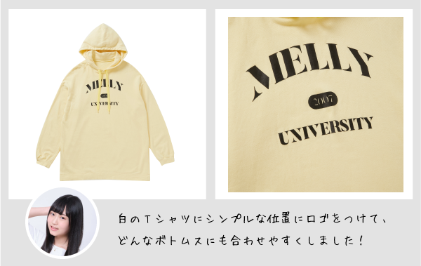 めるぷち」オフィシャル・アパレルブランド「Melly」第１弾アイテム