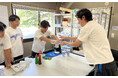 「暑い現場にひと涼みを」安曇川中学生が工事関係者へかき氷を提供――桑原組施工現場での地域連携熱中症対策企画