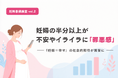 「妊娠は幸せなはず」という固定観念がプレッシャーに。妊婦の半数以上が、不安やイライラなどの感情に罪悪感。