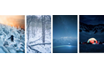 軽井沢のリトリートリゾートししいわハウスにて小林昂祐氏の写真展「SNOW SCAPES」を開催
