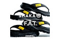 【F.A.T. エフ エイ ティー】ブランドカラーで表現したSHAKAとのコラボレーショントングサンダルを6/7(土)より発売。